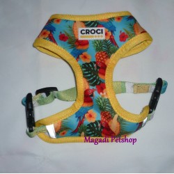 Harnais pour chien croci perroquet