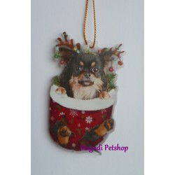 Décoration de Noël chien Chihuahua