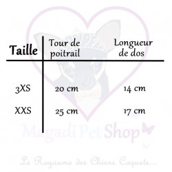 Mini pull pour chiot Heart Angel