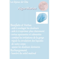 Bienfaits et vertus de l'aigue marine, aquamarine