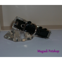 Collier pour chien Pearl Strass Noir