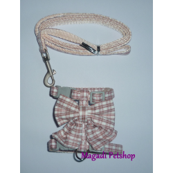 Harnais pour chiot ou chaton Pink