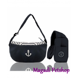 Sac de transport pour chien Milk & Pepper Nolan Marin