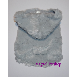 Manteau pour chiot Gris perle XXS