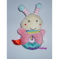 Jouet pour chien doudou hochet abeille