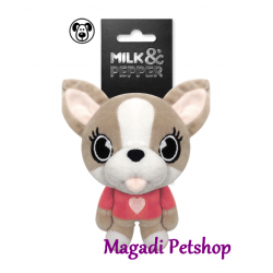 Jouet doudou pour chien chihuahua Camélia Milk & Pepper