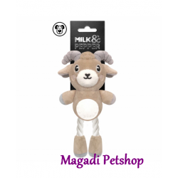 Doudou petite chèvre Milk & pepper pour chien