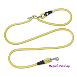 Laisse pour chien Curli Vario Comfort Comic Jaune