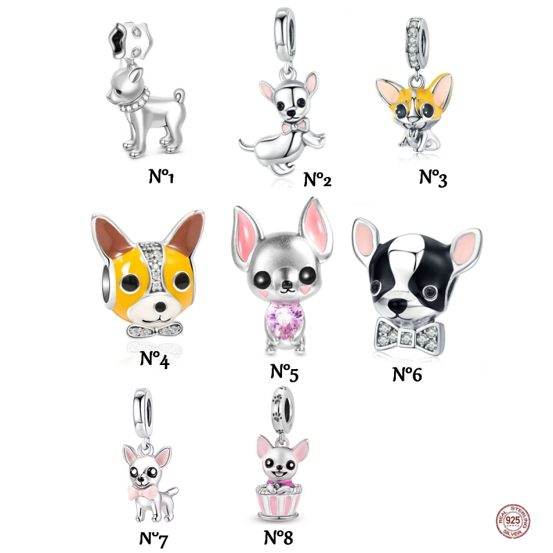Charm chihuahua bracelet style pandora Charm chihuahua bracelet style pandora