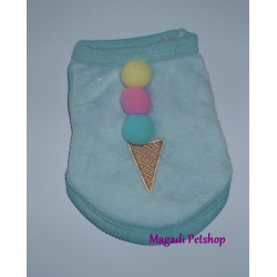 Pull pour chiot Ice Cream Bleu XXS
