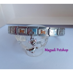 Bracelet à charms chihuahua