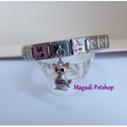 Bracelet charms chihuahua