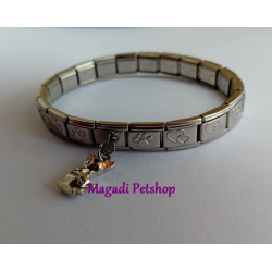Bracelet charm italien chihuahua