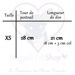 Pull pour chihuahua XS