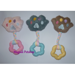Jouet pour chien patte peluche