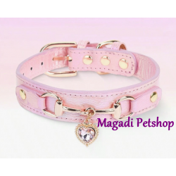 Collier pour chien rose...