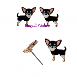 Boucles d'oreilles Chihuahua