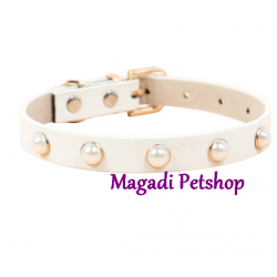 Collier pour chien avec Perles