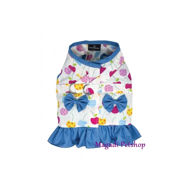 Robe Harnais pour chien Cerise Doggy Dolly
